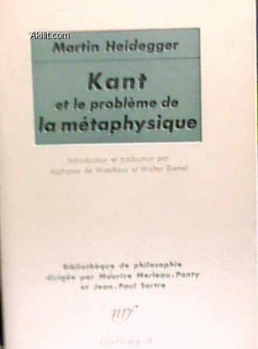 Kant et le problème métaphysique
