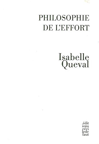 Philosophie de l'effort