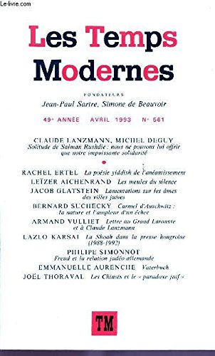 les temps modernes 561 (avril 1993)