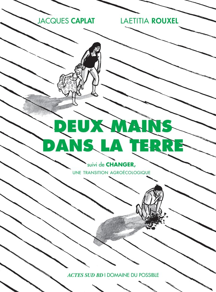 Deux mains dans la terre. Changer, une transition agroécologique