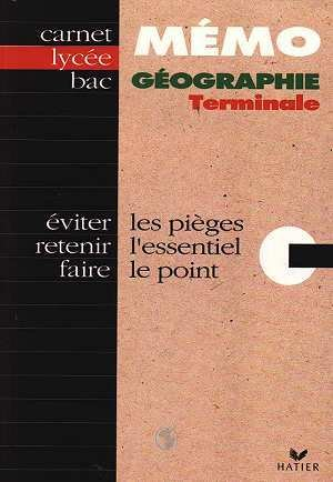 geographie terminale memo