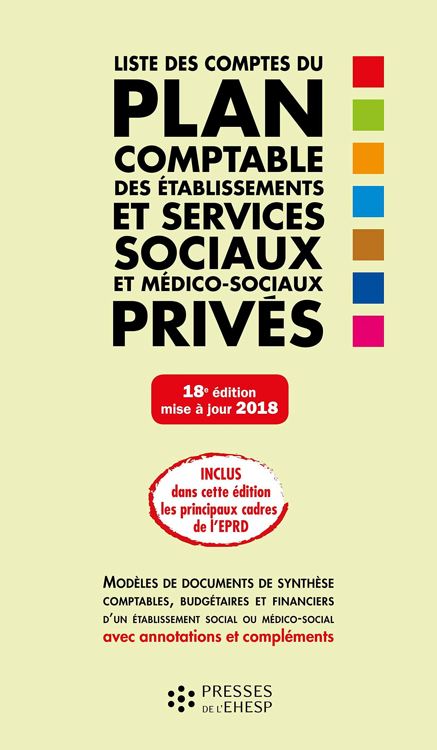 Liste des comptes du plan comptable des établissements et services sociaux et médico-sociaux privés 