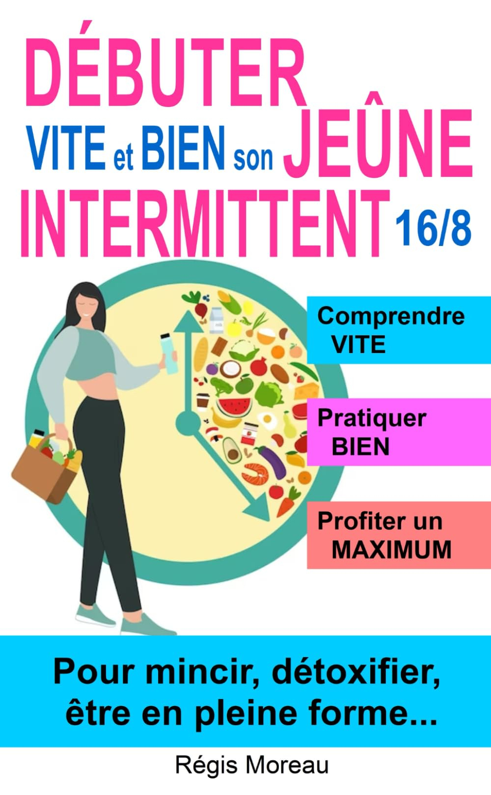 Débuter vite et bien son jeûne intermittent 16/8, pour mincir, détoxifier, être en pleine forme...: 