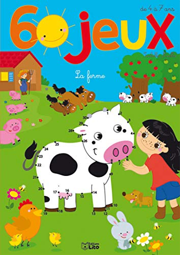 60 jeux de 4 à 7 ans, la ferme