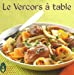 Le Vercors à table