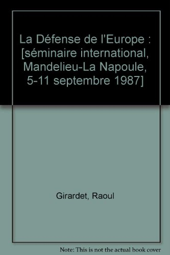 La défense de l'Europe