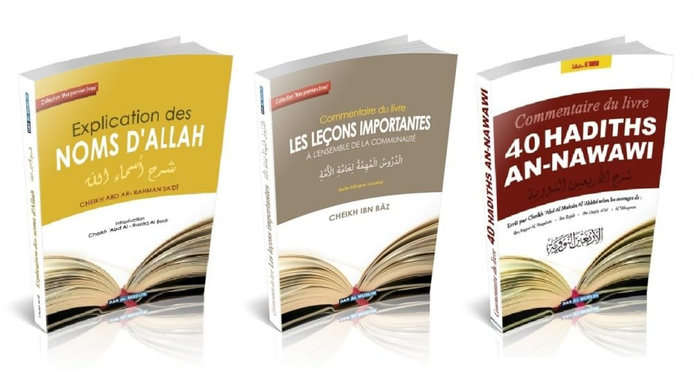 Les bases de l'islam - Pack de trois livres - Editions Dar Al-Muslim