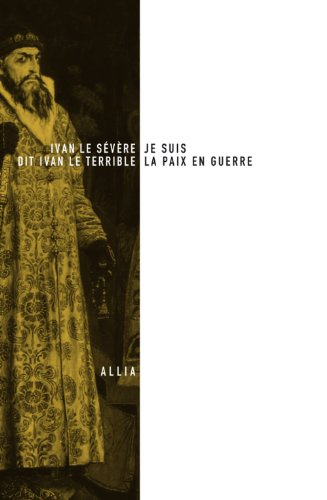 Je suis la paix en guerre. Les tombeaux ouverts