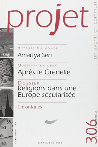 Projet, n° 306. Religions dans une Europe sécularisée