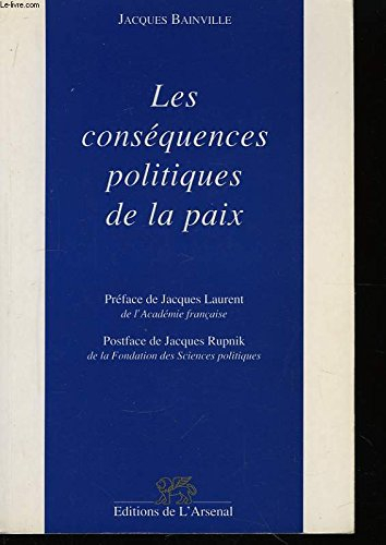 les conséquences politiques de la paix