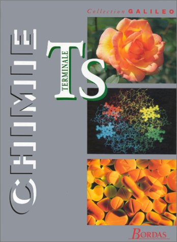 Chimie terminale S : manuel, livre d'élève