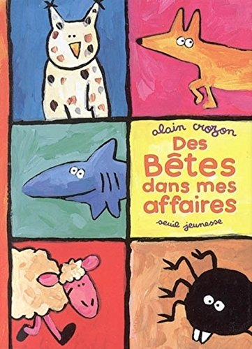Des bêtes dans mes affaires