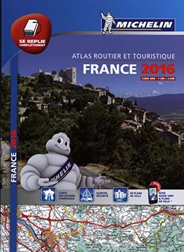 France 2016 : atlas routier et touristique : se replie complètement