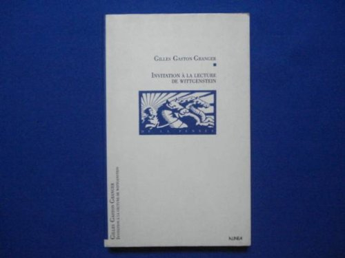 invitation à la lecture de wittgenstein