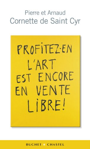 Profitez-en, l'art est encore en vente libre !