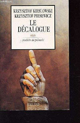Le décalogue : récits