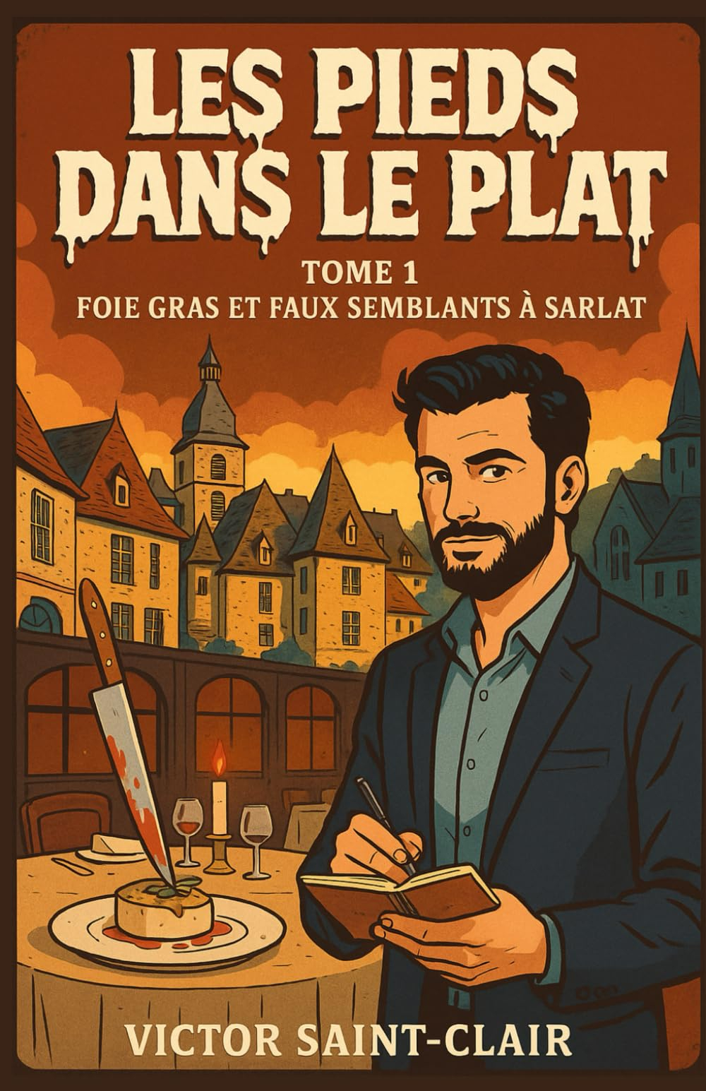LES PIEDS DANS LE PLAT TOME 1 : FOIE GRAS ET FAUX SEMBLANTS À SARLAT: Un cosy mystery drôle, fin et 
