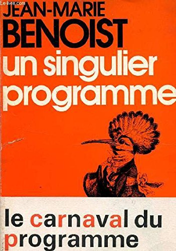 un singulier programme - le carnaval du programme commun
