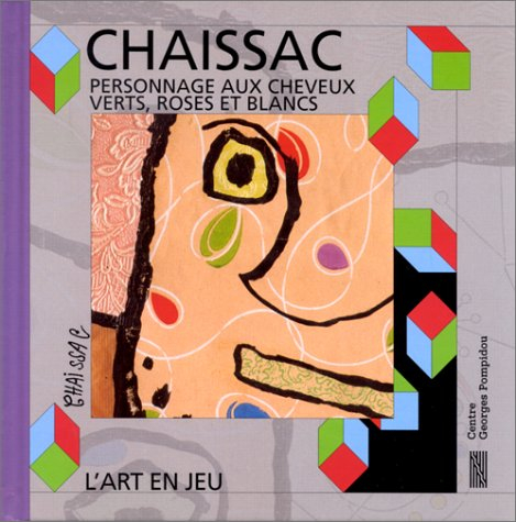 Gaston Chaissac : Personnage aux cheveux verts, roses et blancs