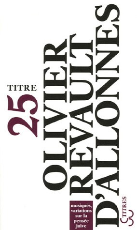Musiques, variations sur la pensée juive