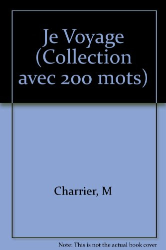 Je voyage