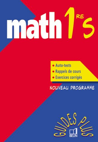 Math 1re S