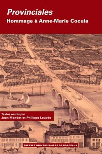 Provinciales : hommage à Anne-Marie Cocula