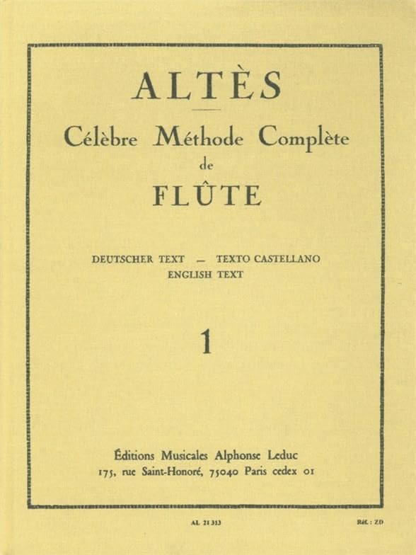 METHODE VOLUME 1 (PARTIES 1 ET 2) FLUTE