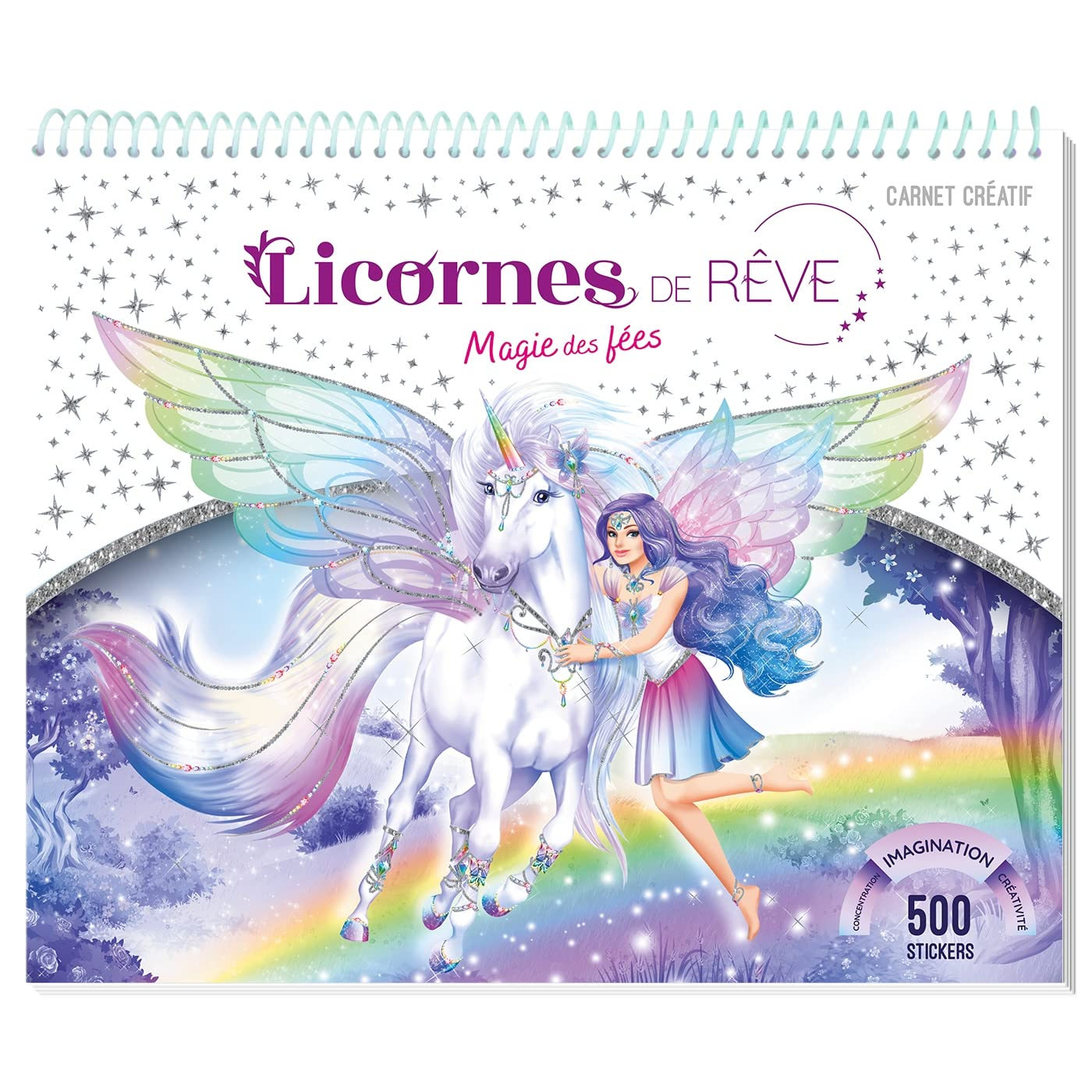 Magie des fées : carnet créatif