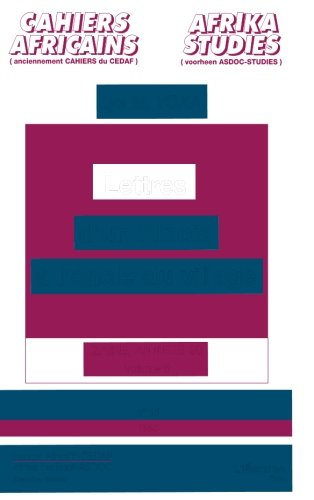 Zaïre, années 90. Vol. 5. Lettres d'un Kinois à l'oncle du village