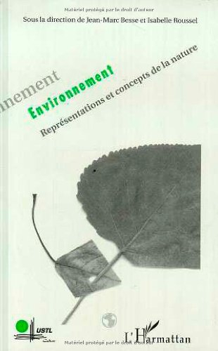 Environnement : représentations et concepts de la nature