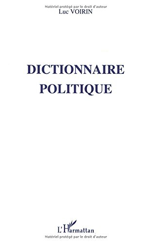 Dictionnaire politique