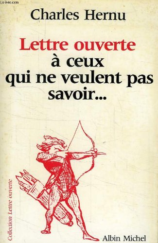 Lettre ouverte à ceux qui ne veulent pas savoir...