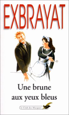 une brune aux yeux bleus