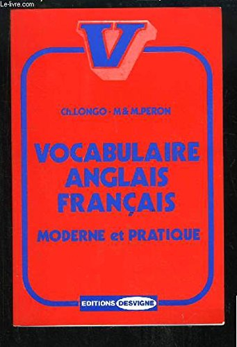 vocabulaire anglais français, moderne et pratique