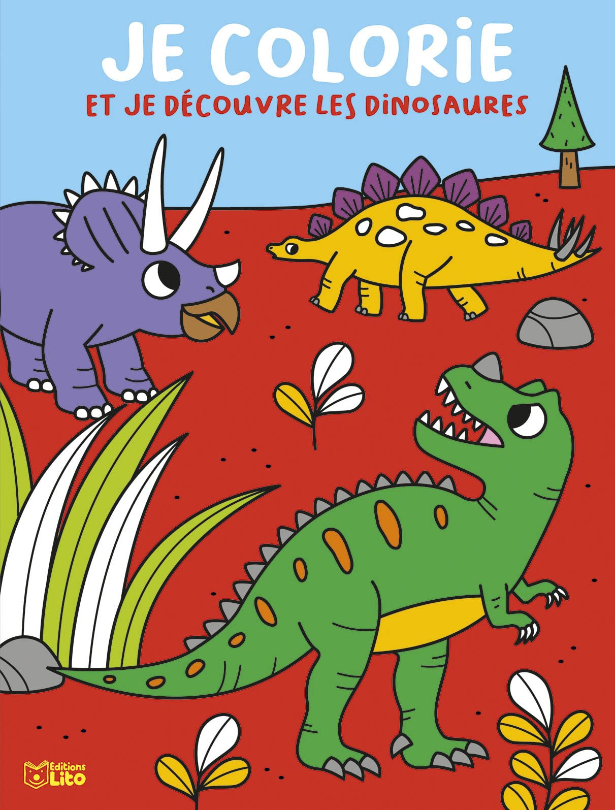 Je colorie et je découvre les dinosaures