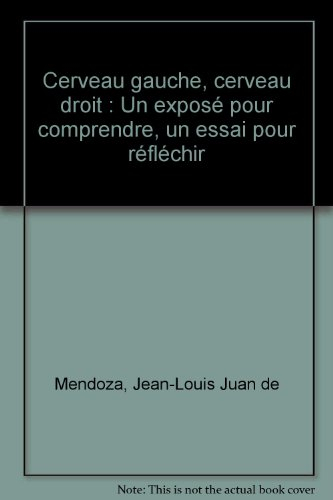 Cerveau droit, cerveau gauche