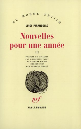 nouvelles pour une année iii