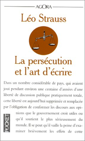 La Persécution et l'art d'écrire