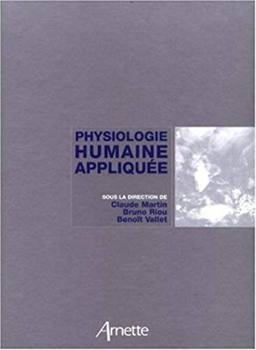 Physiologie humaine appliquée