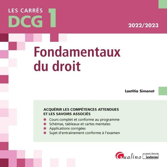 Fondamentaux du droit : DCG 1 : 2022-2023