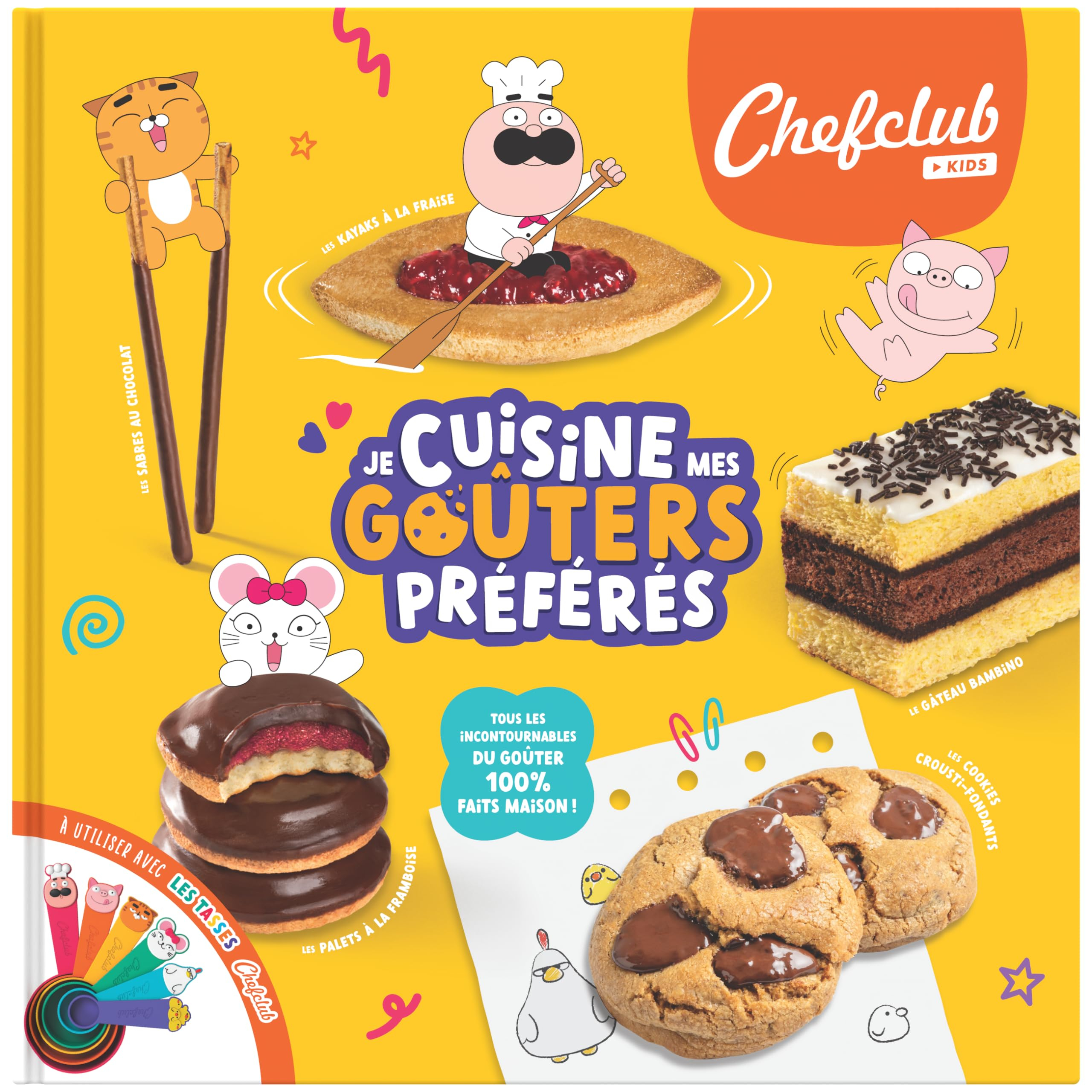 Livre Kids : Je cuisine mes goûters préférés