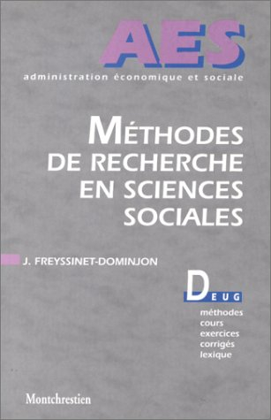 Méthodes des sciences sociales