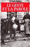 Les Gagne-misère. Vol. 5. Le Geste et la parole