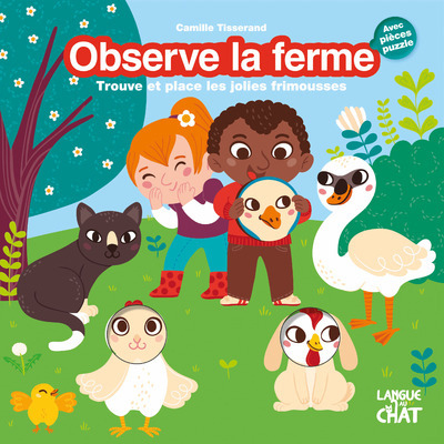 Observe la ferme : trouve et place les jolies frimousses