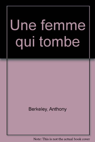 Une femme qui tombe