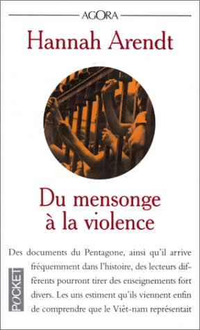 du mensonge à la violence : suivi d'un entretien de l'auteur avec adelbert reif