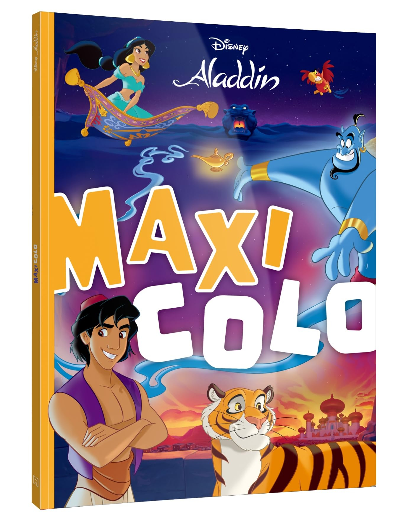 DISNEY PRINCESSES : Maxi Colo : Spécial Aladdin