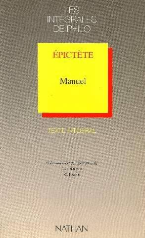 manuel d'epictète