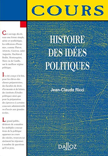 Histoire des idées politiques
